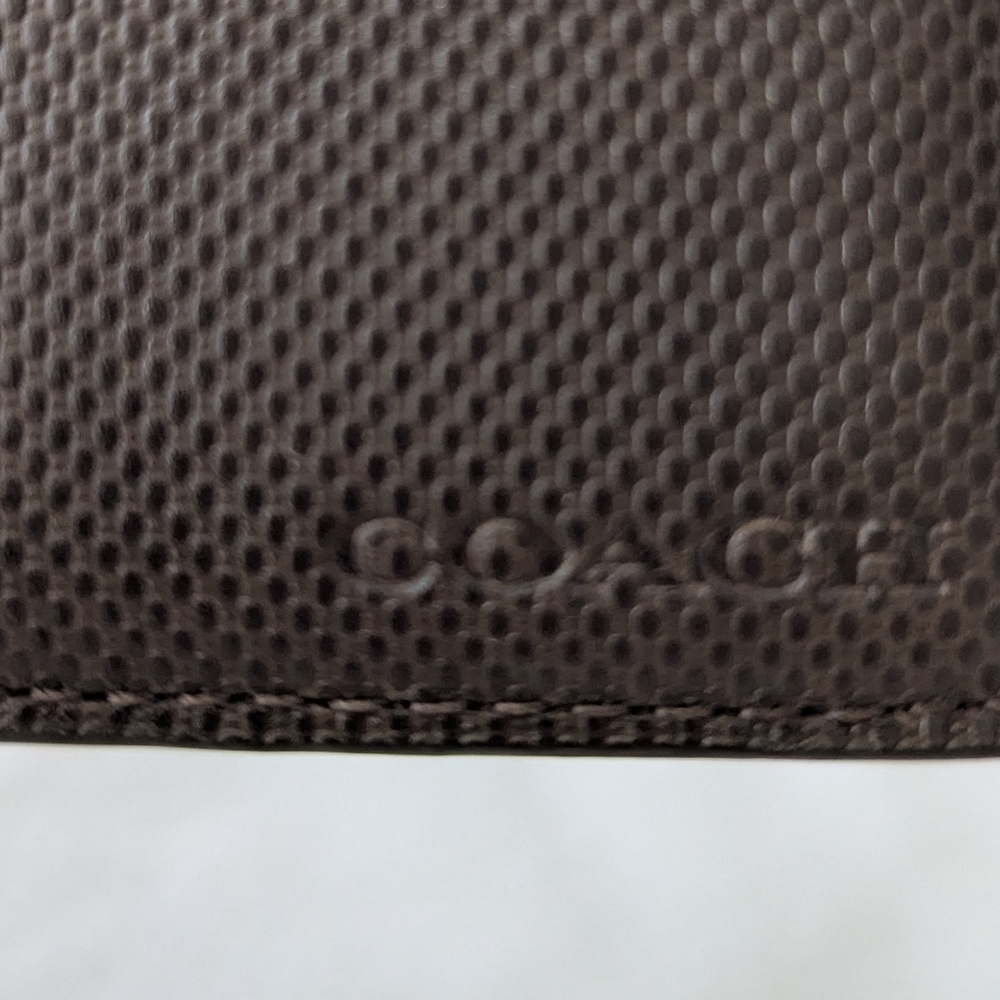 Coach Brown Leather Wallet - Picture 7 of 9